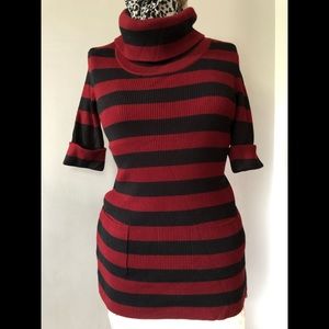 Cowl neck sweater EUC